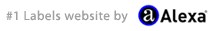 The number one labels website by Alexa